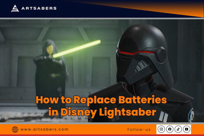 How to Replace Battery in a Disney Lightsaber