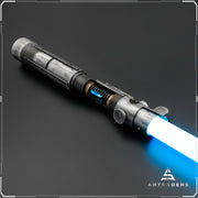 Weathered Star With Kybercrystal saber Neopixel Saber Proffie 2.2 or SN-Neopixel