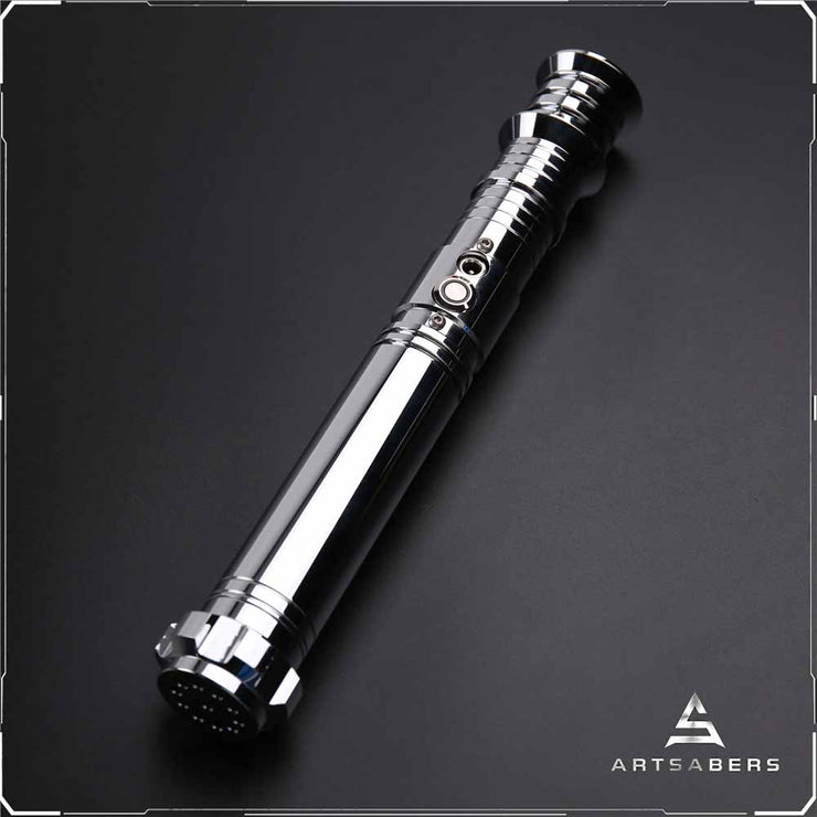 Silver R Saber Base Lit saber For Heavy Dueling ARTSABERS