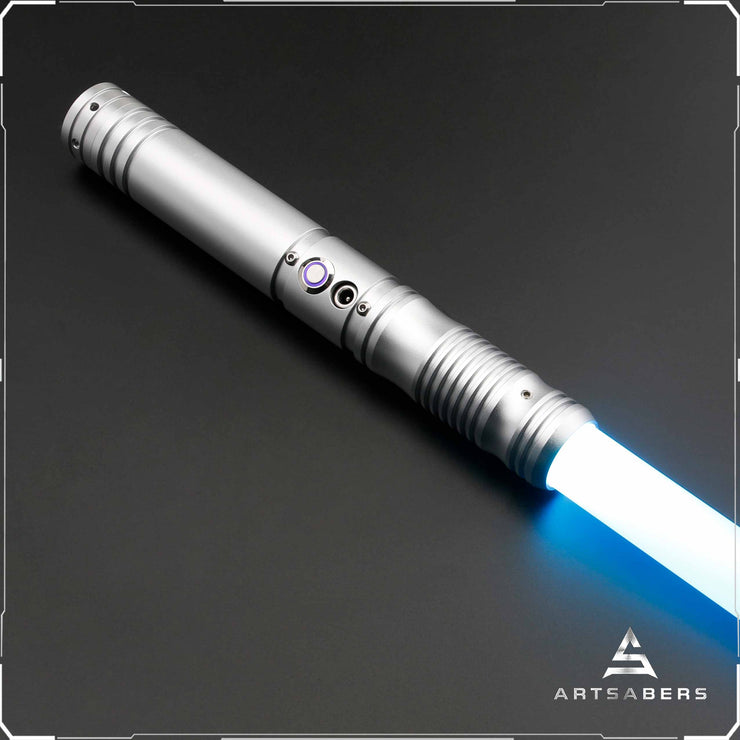 Silver Klant saber Base Lit saber For Heavy Dueling ARTSABERS