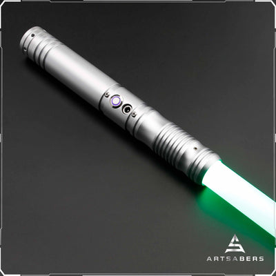 Silver Klant saber Base Lit saber For Heavy Dueling ARTSABERS