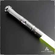 Silver Sonex saber Base Lit saber For Heavy Dueling ARTSABERS