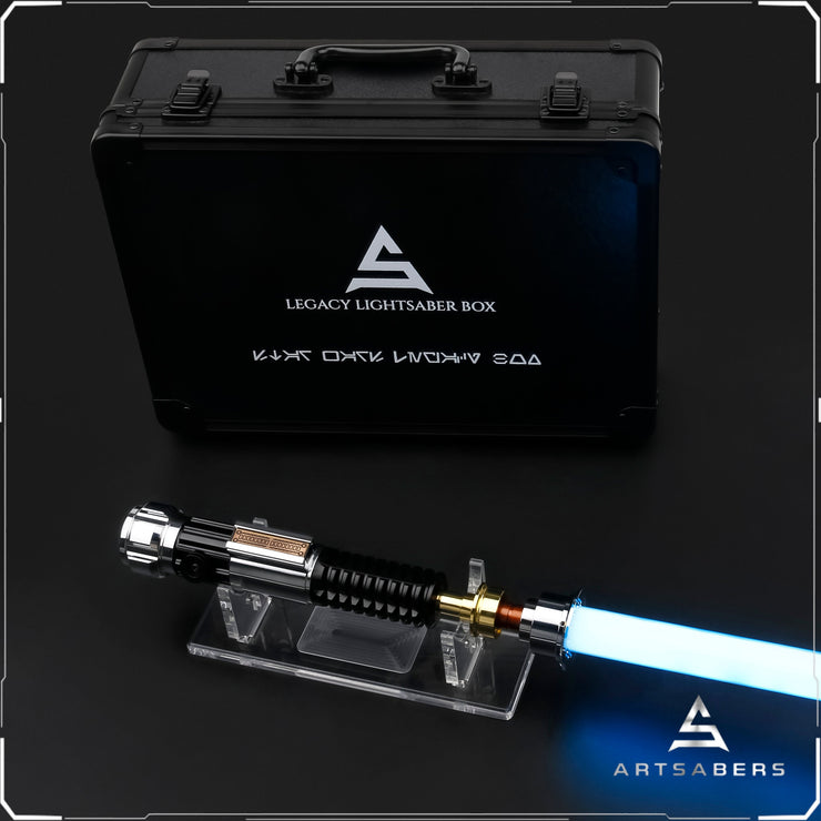 Obi-Wan K L saber Collectible Set Of 3 sabers ARTSABERS