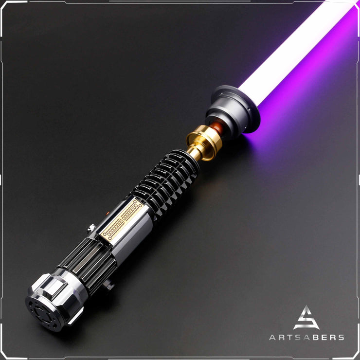 Obi Wan KNB EP3 Weathered Neopixel SaberProffie 2.2 ARTSABERS