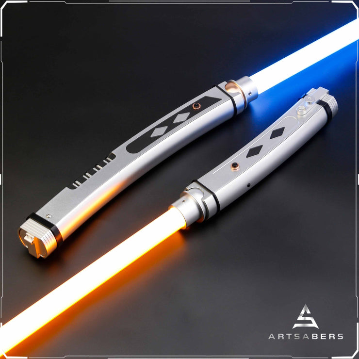 Ahsoka Mando Combo Kit sabers Neopixel Blades sabers Proffie 2.2 ARTSABERS