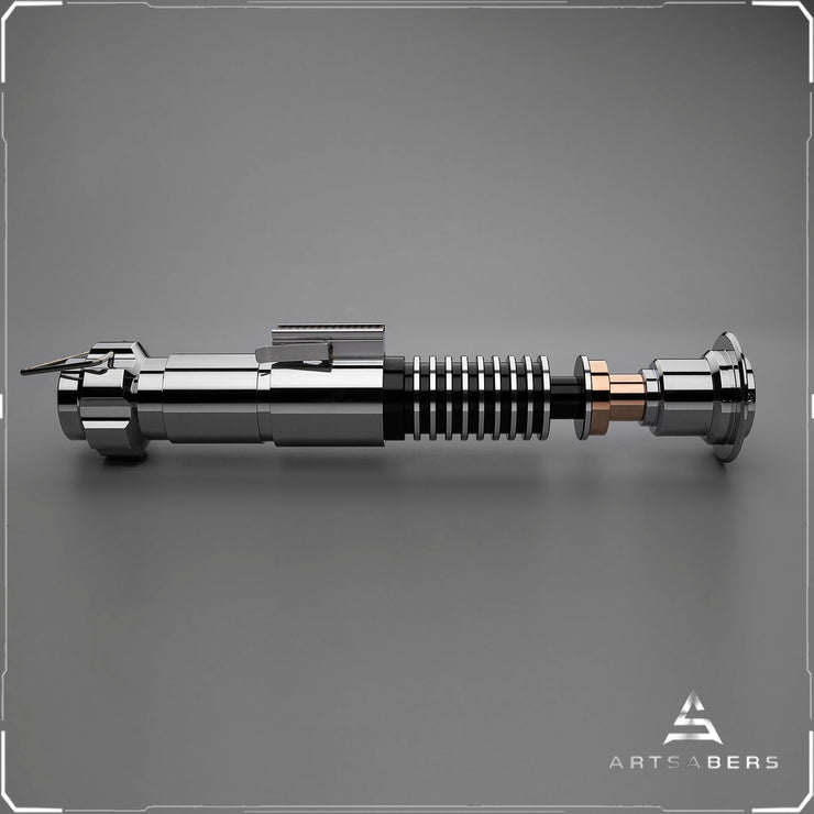 Luke Skywalker Force FX saber Dueling saber Base lit