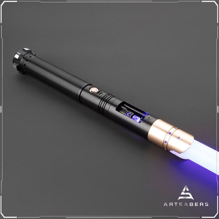 Black Ob saber Base Lit Saber For Heavy Dueling