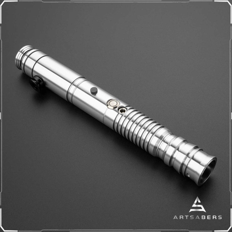 Silver Flamecreep saber Force FX saber Star Wars Heavy Dueling saber ARTSABERS