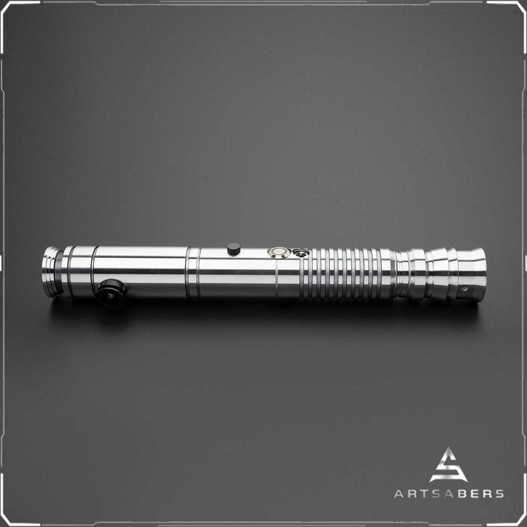 Silver Flamecreep saber Force FX saber Star Wars Heavy Dueling saber ARTSABERS