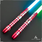 Red ARRIO Double Bladed saber Star Wars saber ARTSABERS