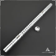 Silver Simplex V3 Double Bladed saber Star Wars saber ARTSABERS