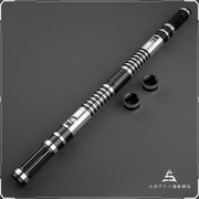 Silver Chaser Double Bladed saber Star Wars saber ARTSABERS