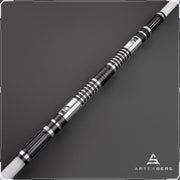 Silver Chaser Double Bladed saber Star Wars saber ARTSABERS