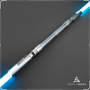 Fallen Order Neopixel saber STAFF with 2 Blades & Hard Case (22 Fonts, XenoPixel V2 or Proffieboard 2.2)