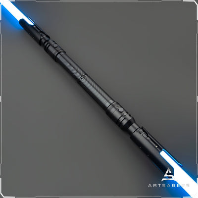 Fallen Order Neopixel saber STAFF with 2 Blades & Hard Case (22 Fonts, XenoPixel V2 or Proffieboard 2.2)