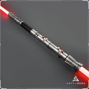 Asajj Ventress and DM saber Double Bladed saber Neopixel saber ARTSABERS