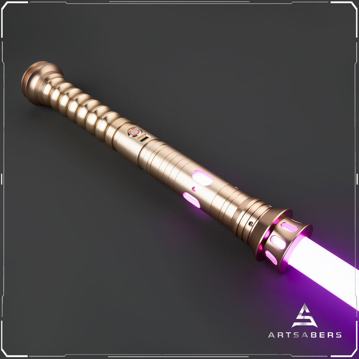 Gold K saber Force FX Saber Heavy Dueling Saber