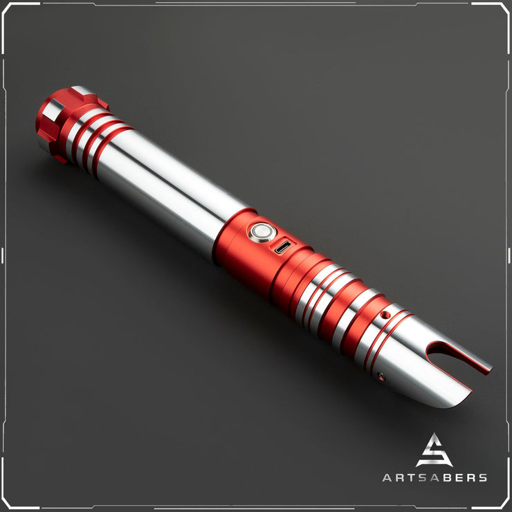 Red Hammer saber Force FX Heavy Dueling saber