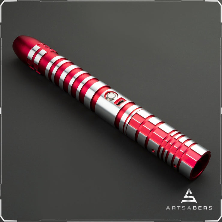 Red ARRIO saber Force FX saber ARTSABERS